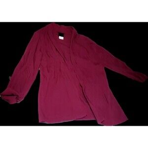 Vintage Jantzen Women’s Cardigan Sweater Maroon Size M